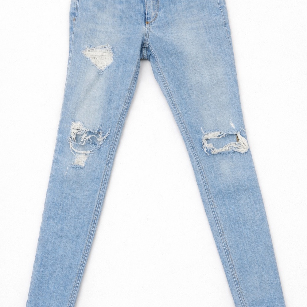 Joe’s Jeans Skinny Ankle Distressed Light Wash Size 27 - Picture 2 of 11
